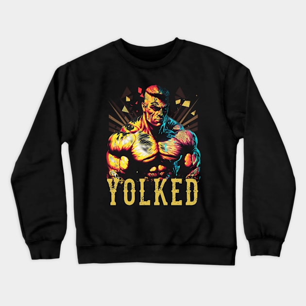 Yolked Up Crewneck Sweatshirt by Abili-Tees